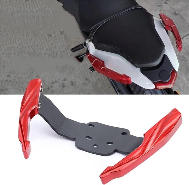 QASULER Motorcycle Rear Passenger Armrests - Image 2