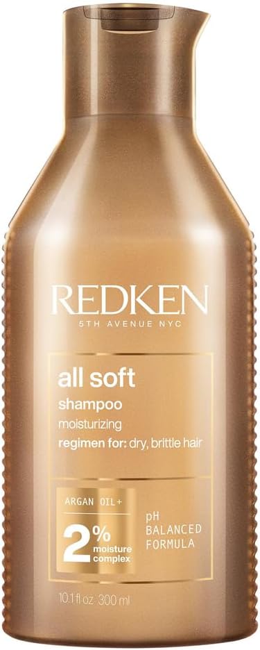 REDKEN Shampoo For Dry Hair Argan Oil Intense Softness and Shine All Soft - Image 1
