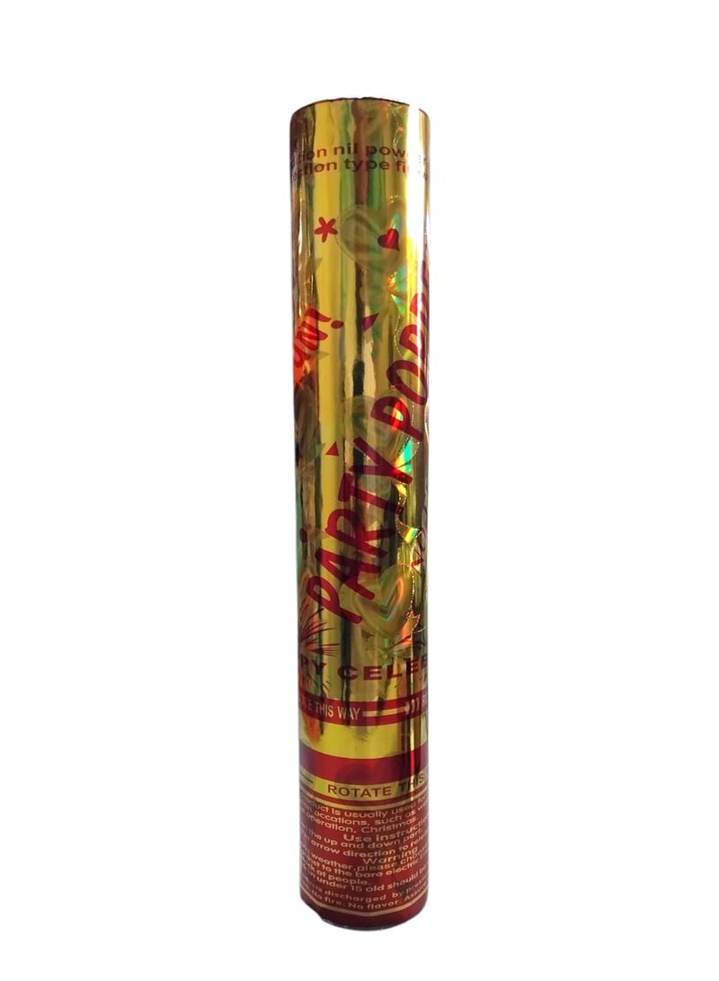 Party and Event Cannon Confetti Launcher, 30cm