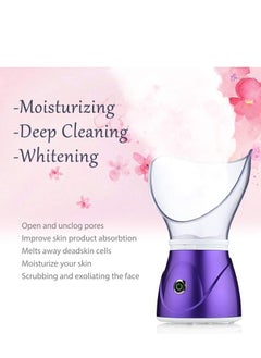 Generic Say Goodbye to Dry Sinuses and Dull Skin: The silicone facial steamer with warm mist technology is the perfect solution to moisturize your skin and deeply cleanse your pores at home.  - Image 2