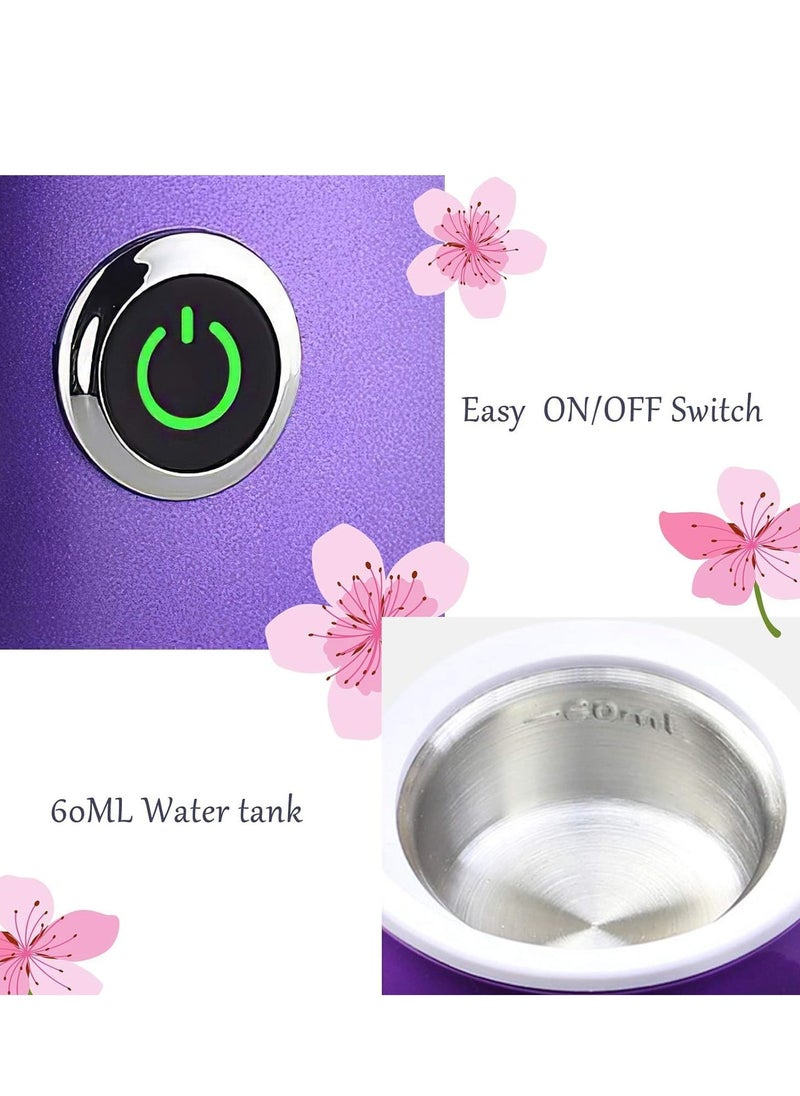 Generic - Say Goodbye to Dry Sinuses and Dull Skin: The silicone facial steamer with warm mist technology is the perfect solution to moisturize your skin and deeply cleanse your pores at home. - Image 1