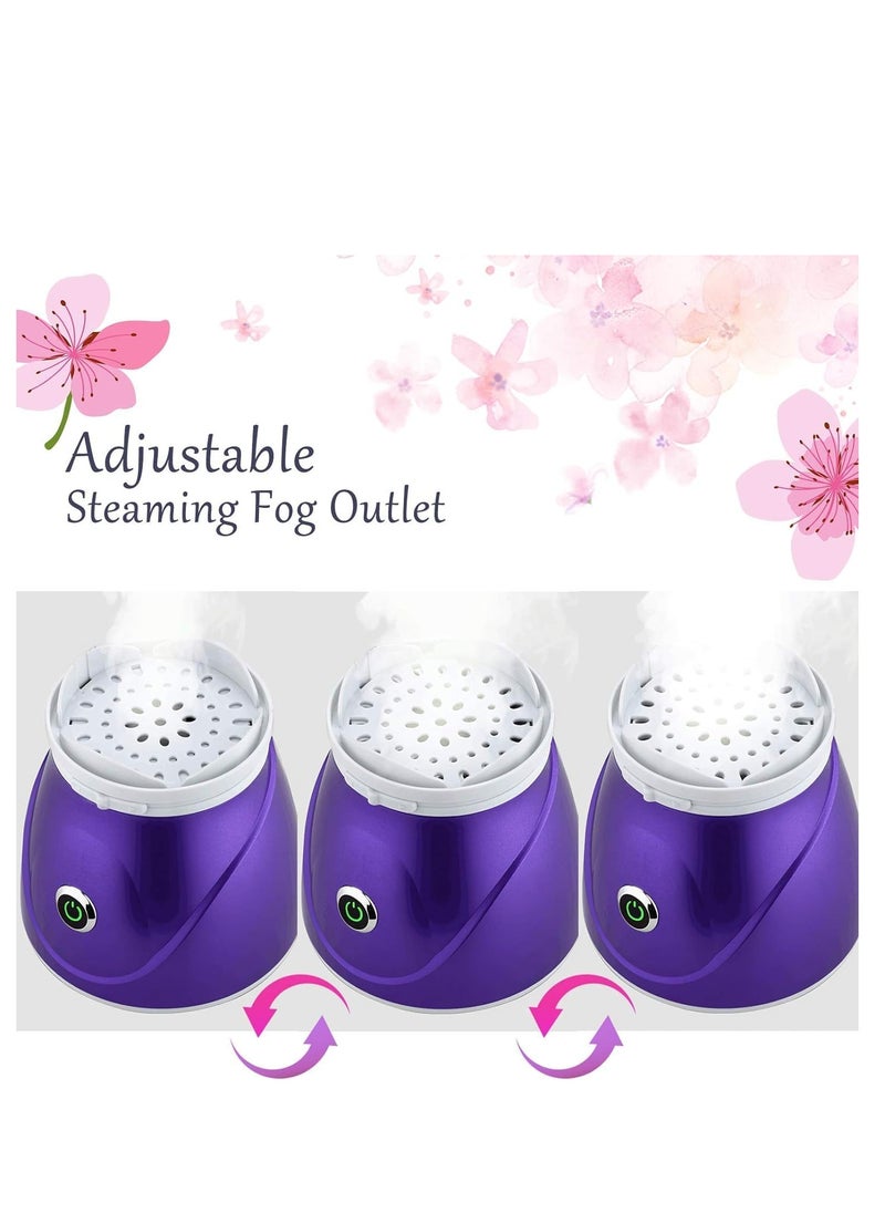 Generic - Say Goodbye to Dry Sinuses and Dull Skin: The silicone facial steamer with warm mist technology is the perfect solution to moisturize your skin and deeply cleanse your pores at home. - Image 1