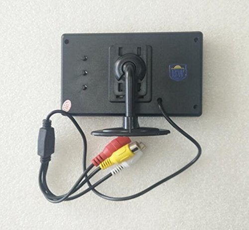 BW 4.3 Inch TFT LCD Screen Adjustable Car Monitor for Vehicle Backup Cameras Security CCTV Camera and Car DVR - Image 3