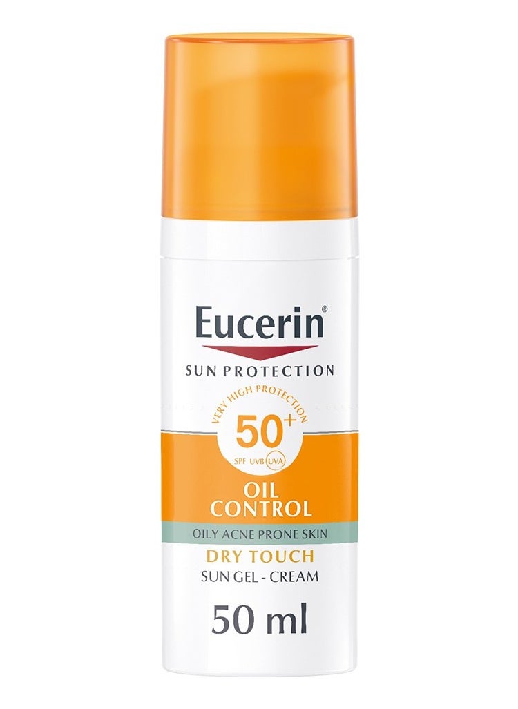 Eucerin Eucerin Sun Oil Control SPF 50+ Sunscreen Gel Cream With Dry Touch 50 ml  - Image 1