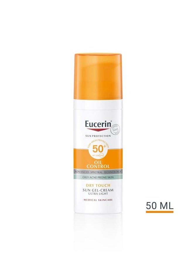 Eucerin Eucerin Sun Oil Control SPF 50+ Sunscreen Gel Cream With Dry Touch 50 ml  - Image 4