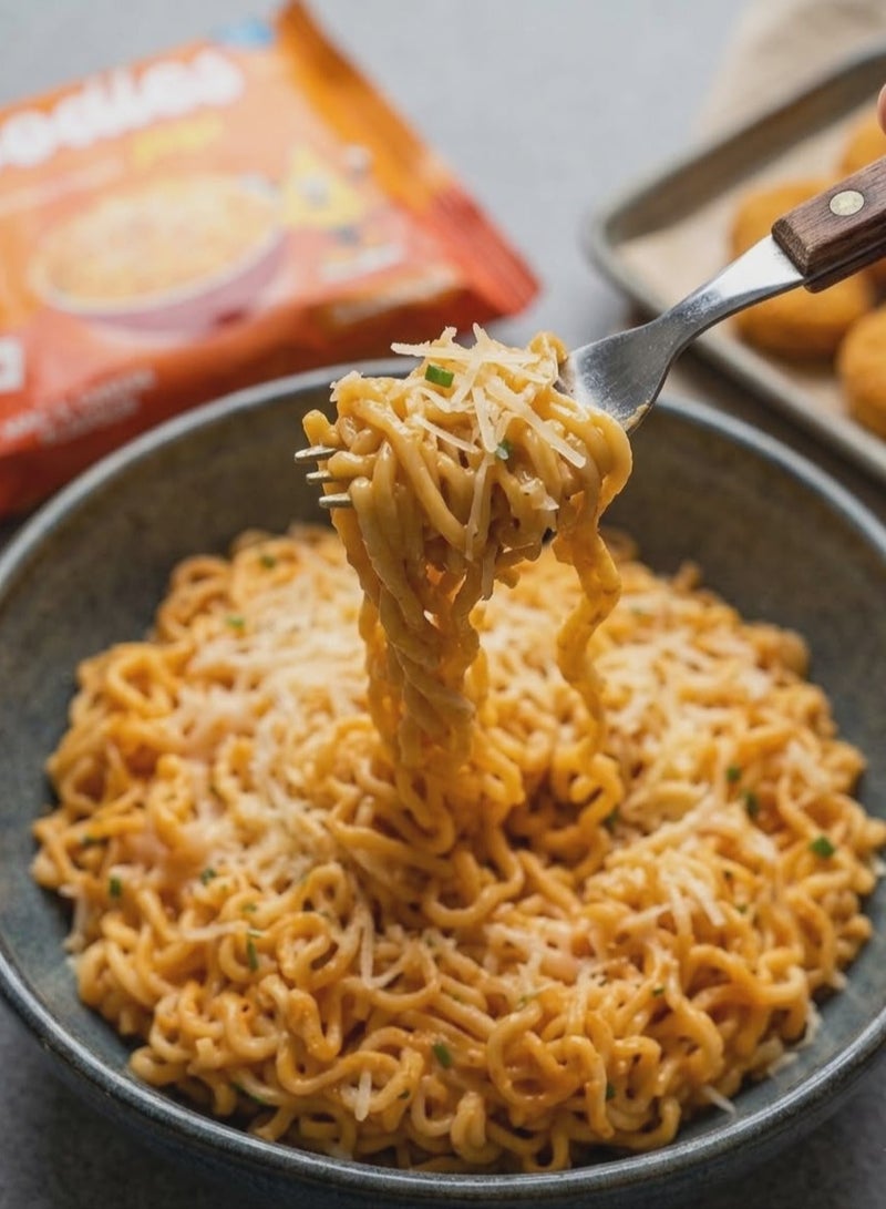 نودلز يودلز شعرية سريعة التحضير بطعم الجبنة - عرض 10 أكياس - Image 3