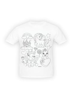 RATNA'S RATNA'S Paint Your T-Shirt Unicorn Theme | Art & Craft DIY Kit for 5-12 Years Kids  - Image 3