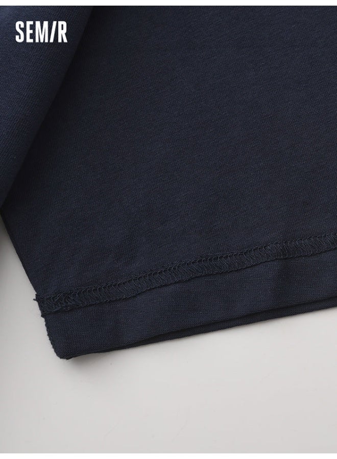 سيمير تيشيرت بلون موحد للرجال - Image 4