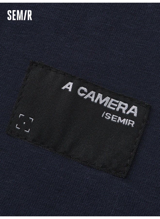 سيمير تيشيرت بلون موحد للرجال - Image 5