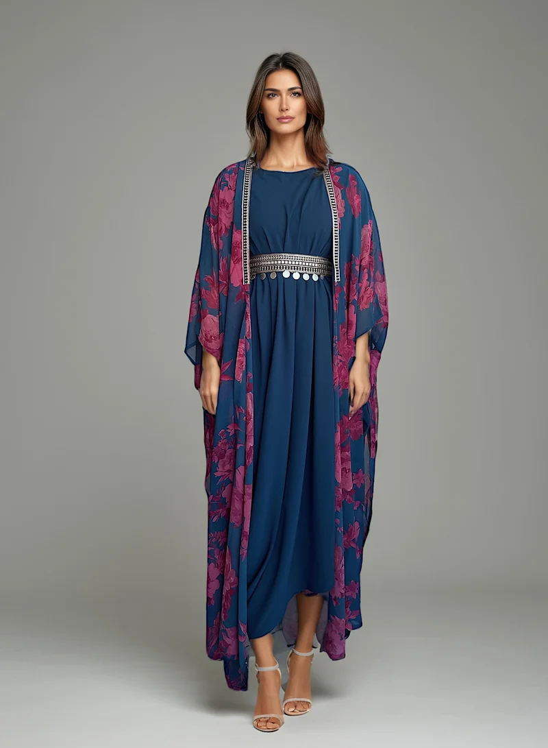 ECSTACY Cape Dress set