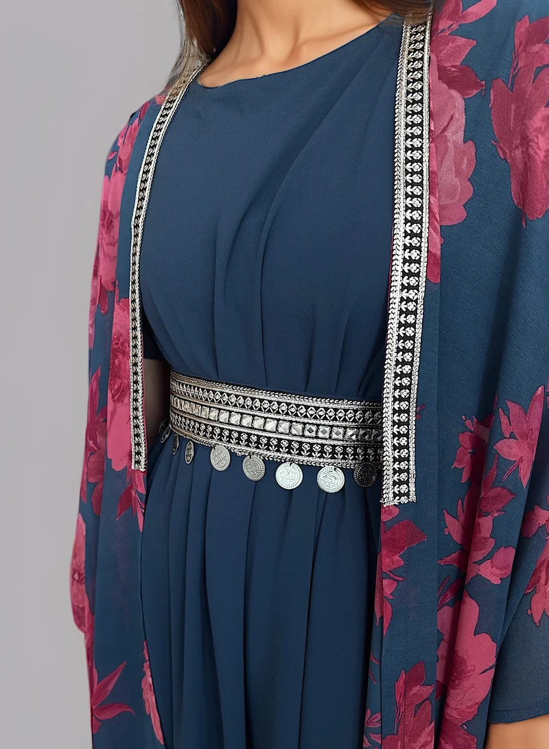 ECSTACY Cape Dress set