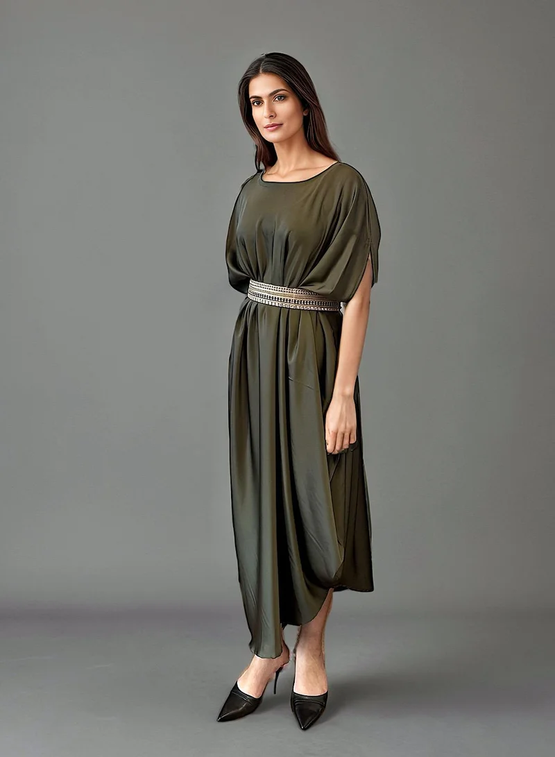 ECSTACY Cape Dress set