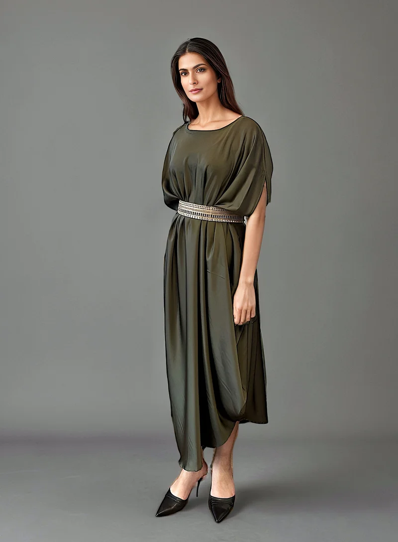 ECSTACY Cape Dress set