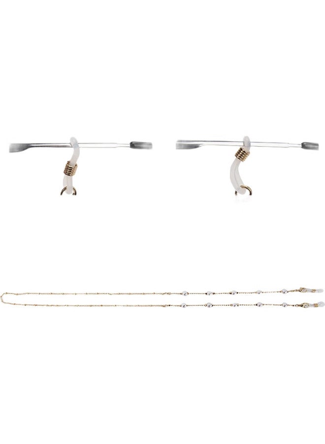 DRATRA Eyeglass Chain Women Anti-Lost Beaded Metal Cord Neck Glasses Rope Sunglasses Chain Fashion Accessory - Image 3