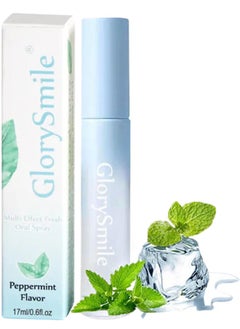 GlorySmile Muti Effect Fresh Oral Spray Mint Breath Mouth Spray Oral Breath Spray Mouth Spray Breath Freshener Spray Bad Breath Odor Removal Oral Care Spray Bad Breath Fresheners Mouth Spray Mint 17ml  - Image 1