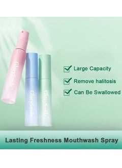 GlorySmile Muti Effect Fresh Oral Spray Mint Breath Mouth Spray Oral Breath Spray Mouth Spray Breath Freshener Spray Bad Breath Odor Removal Oral Care Spray Bad Breath Fresheners Mouth Spray Mint 17ml  - Image 5