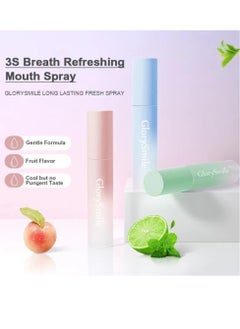 GlorySmile Muti Effect Fresh Oral Spray Mint Breath Mouth Spray Oral Breath Spray Mouth Spray Breath Freshener Spray Bad Breath Odor Removal Oral Care Spray Bad Breath Fresheners Mouth Spray Mint 17ml  - Image 4
