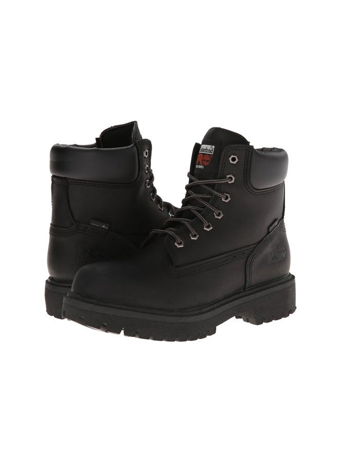 Timberland حذاء عمل صناعي للرجال ببطانة ناعمة 6 إنش مقاوم للماء، أسود - 2024 جديد، 8.5 عريض - Image 3