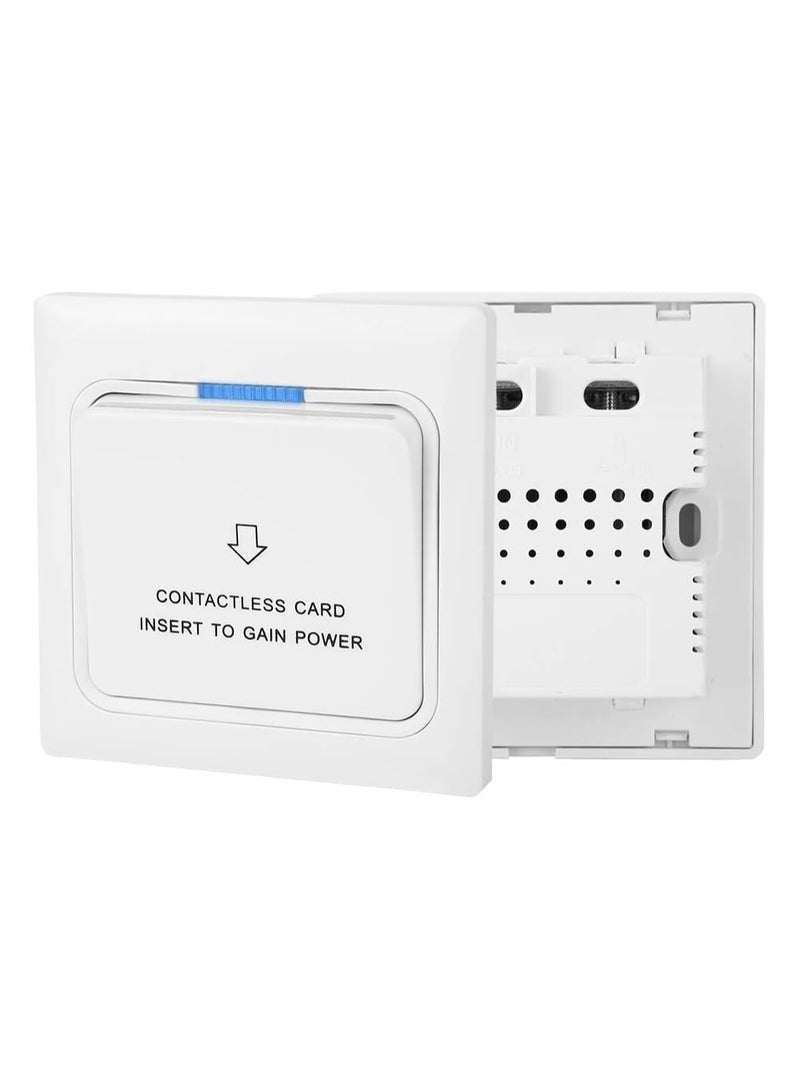 Hotel Friendly ABS PC Power Card Sensor Electric Keypad with 2 Screws, White - Image 3