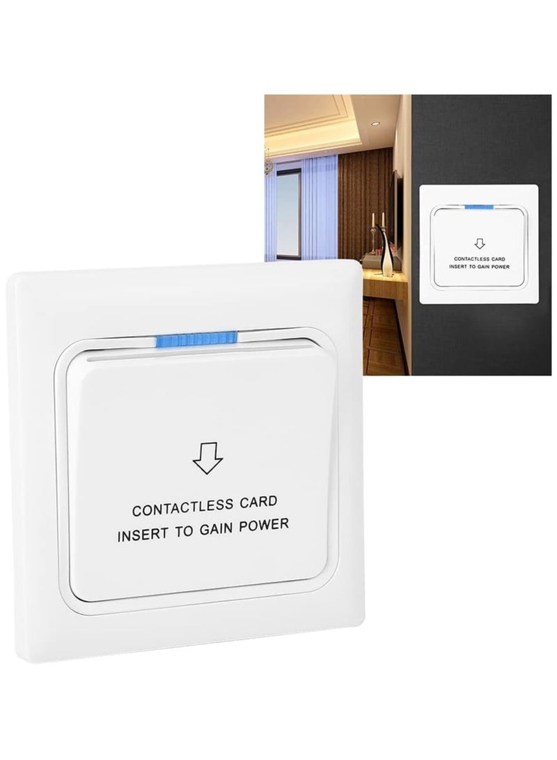Hotel Friendly ABS PC Power Card Sensor Electric Keypad with 2 Screws, White - Image 5