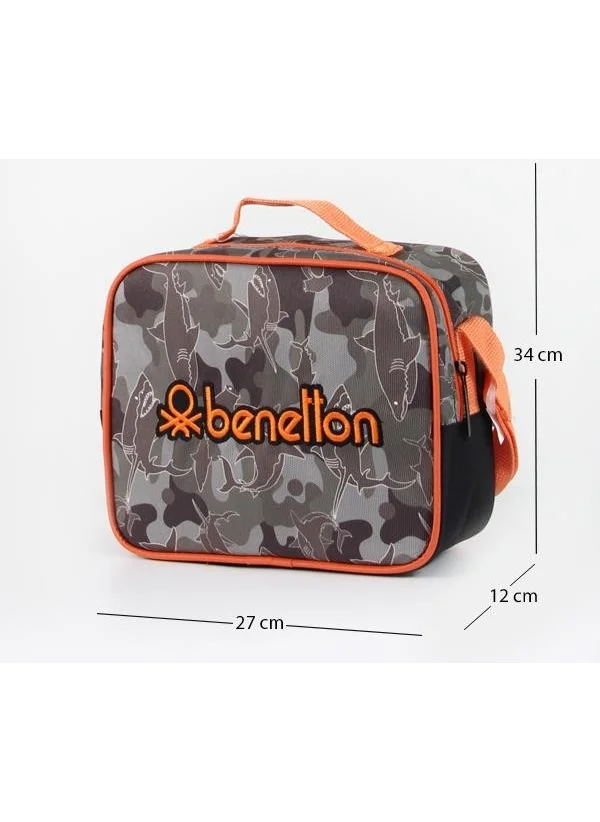 بينيتون Lunch Bag Set (Lunch Bag + Double Eye Pencil Holder + 700 ml Water Bottle)