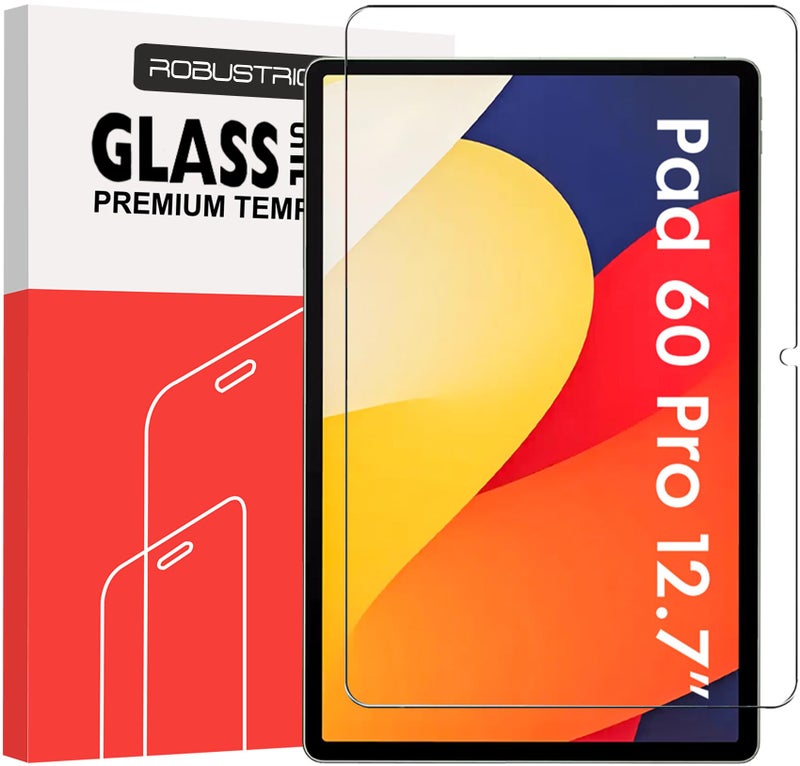 Robustrion Tempered Glass for Moto Pad 60 Pro 12.7 inch 2025 Screen Protector Guard for Motorola Pad 60 Pro 12.7 inch Tablet - 1 Pack - Image 1