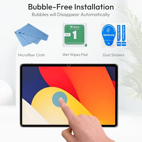 Robustrion Tempered Glass for Moto Pad 60 Pro 12.7 inch 2025 Screen Protector Guard for Motorola Pad 60 Pro 12.7 inch Tablet - 1 Pack - Image 4