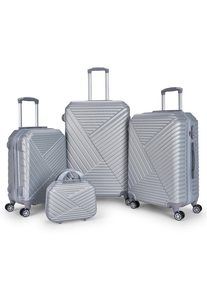 LIMRA Travel bags from limra 4-piece set Silver  - Image 1