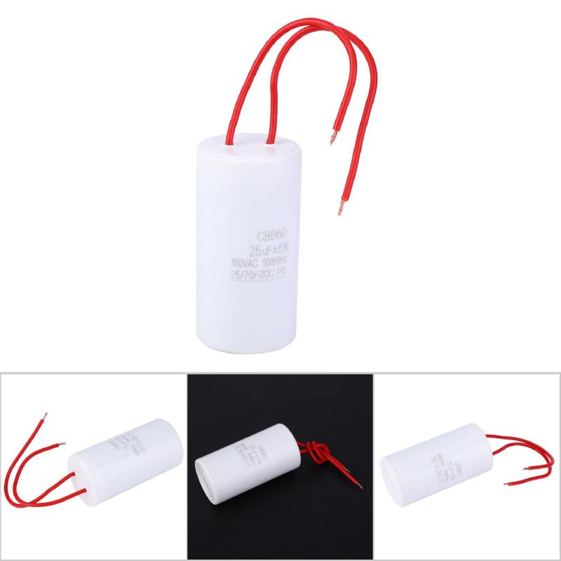 CBB60 Insert Starting Capacitor 25uF 450VAC for Home Electric Appliance 25/70/‑20 - Image 2