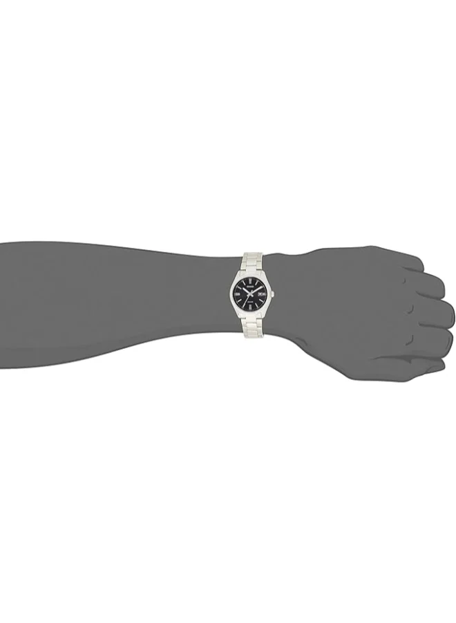 CASIO Men's Men's Analog Display Watch With Silver Stainless Steel Strap - MTP-1302D-1A1