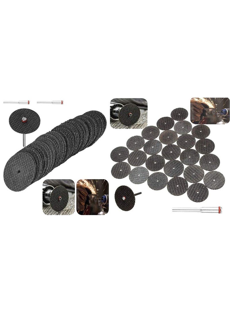 DIY Crafts DIY Crafts CTDIYHI23375 Abrasive Cutting Disc for Grinder Rotary Tool Circular Saw Blade Wheel Cutting Sanding Mandrel Accessory Grey  - Image 2