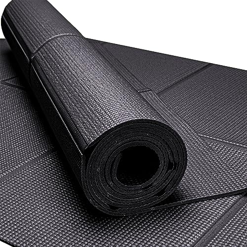 PaBUSIOr Black Shelf Liner for Under Sink - 5 mm Thick Strong Grip Non-Slip Large Toolbox Drawer Mat for Wire Shelving Cabinet - 24 in Wide × 68 Inch - Image 1