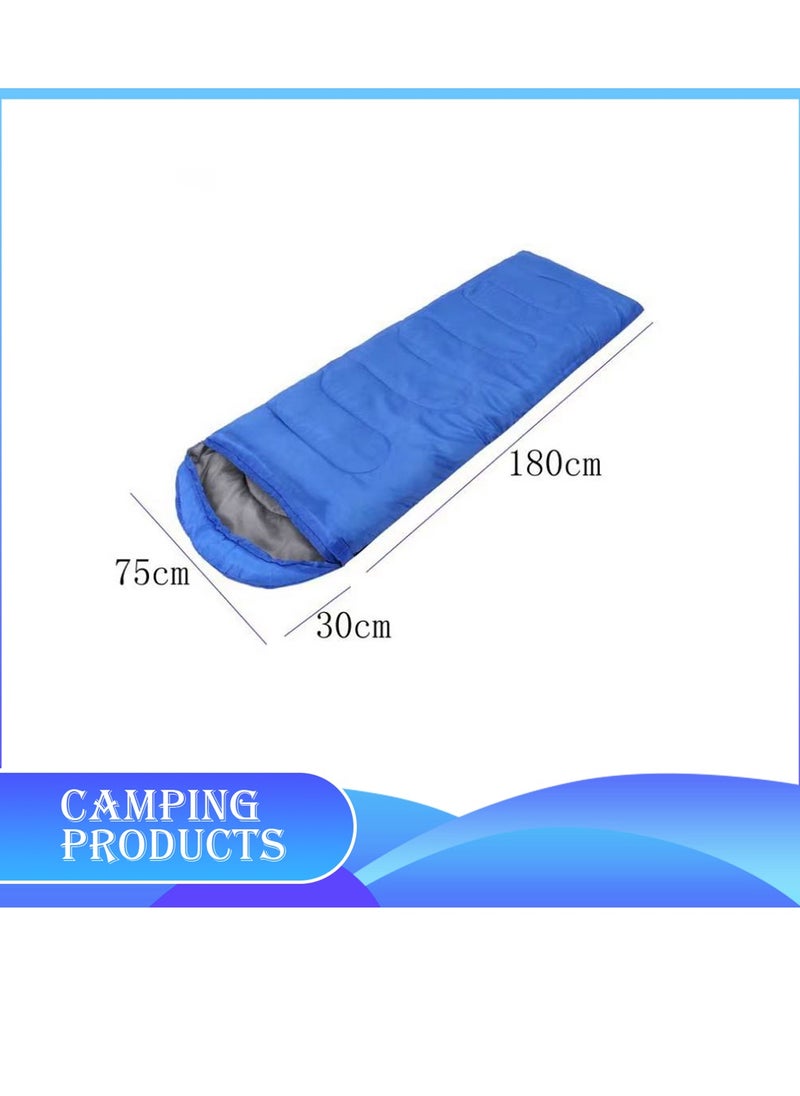 Manful Hooded Envelope Sleeping Bag for Outdoor Camping  - Image 2