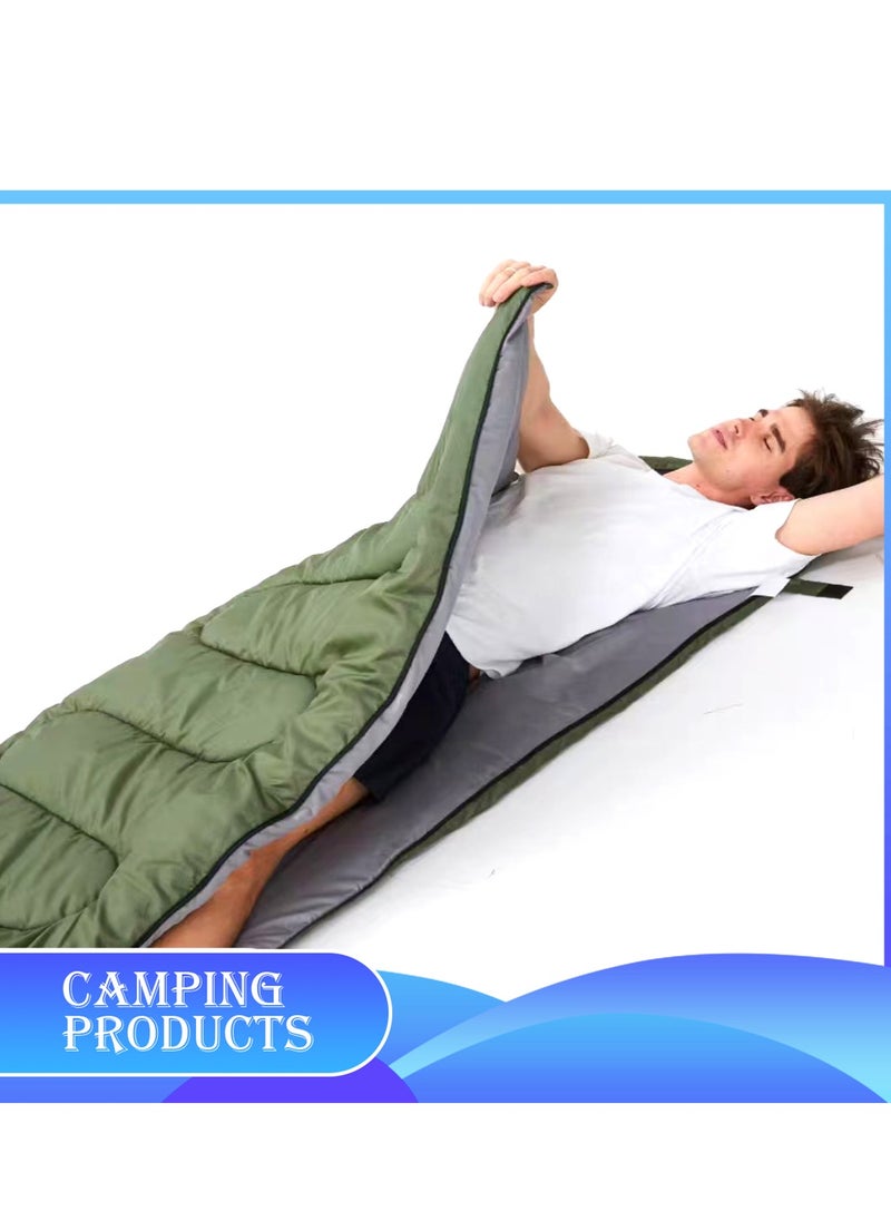Manful Hooded Envelope Sleeping Bag for Outdoor Camping  - Image 5