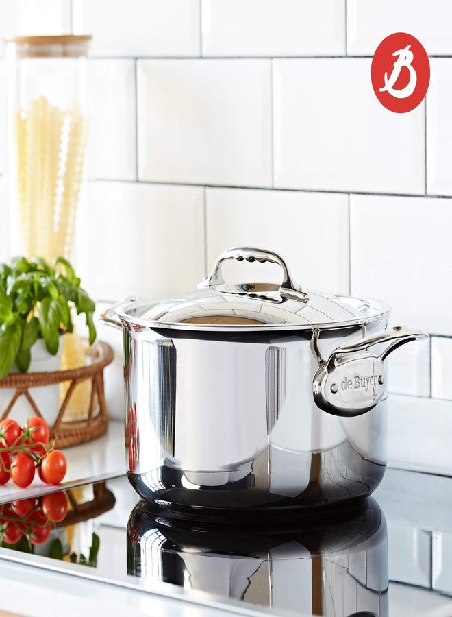 de Buyer Stainless Steel Lid, Polished - 7” - Compatible with 7" PRIMA MATERA Copper or AFFINITY Stainless Steel Pan - Dishwasher & Oven Safe - Made in France - Image 5