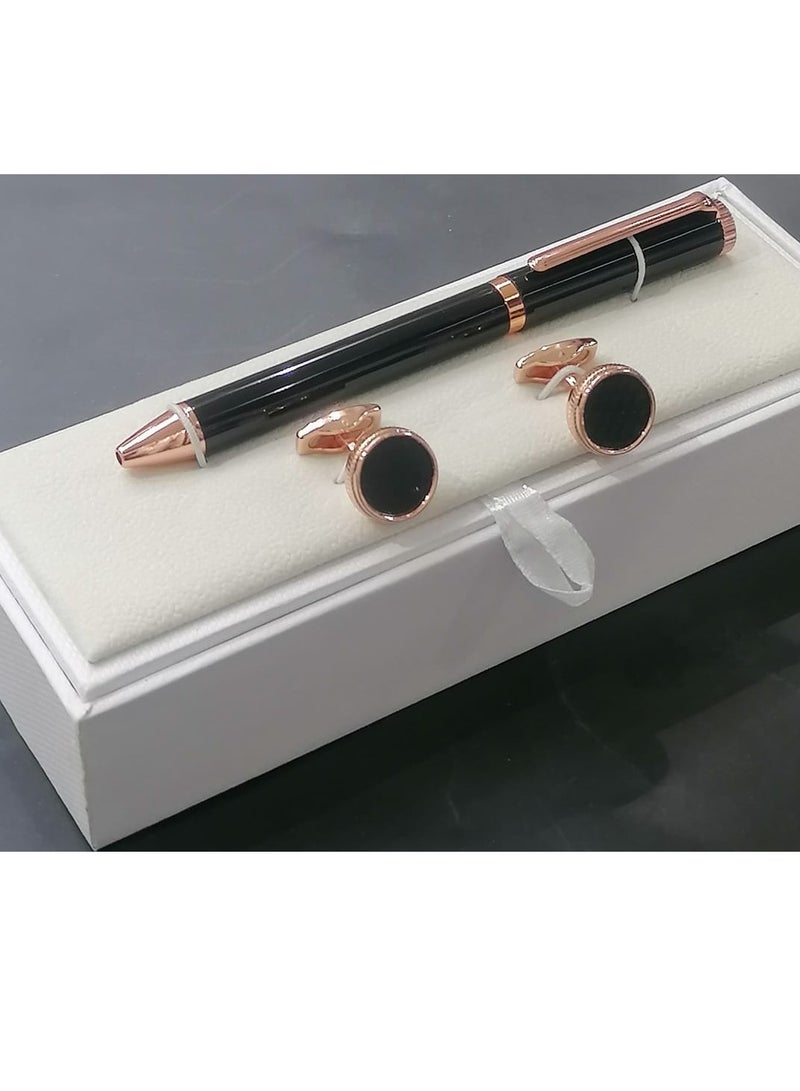 طقم قلم وكبك درجة اولى رجالي