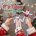 DoDoMagxanadu Pop Tubes Fidget Toys for Kids 4Pack Christmas Telescopic Suction Cup Toy for Year Old Ages 3 4 5 6 7 8 Stocking Stuffers for Toddlers Kid4pack Christmas - Image 4