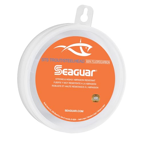 Seaguar STS Trout/Steelhead 100% Fluorocarbon Fishing Line 6lbs, 100yds Break Strength/Length - 06STS100 - Image 1