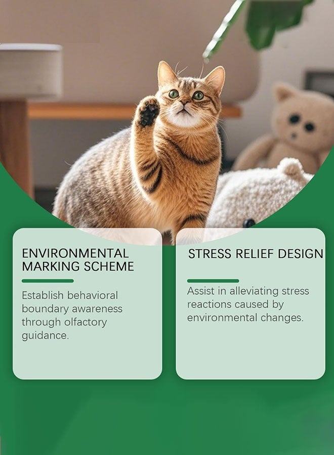 ييبونغ بخاخ طارد للقطط، مكونات طبيعية، طارد فعال للقطط، رادع للخدش، أداة تدريب، مانع آمن لتبول القطط، لحماية الأثاث والجدران - Image 2