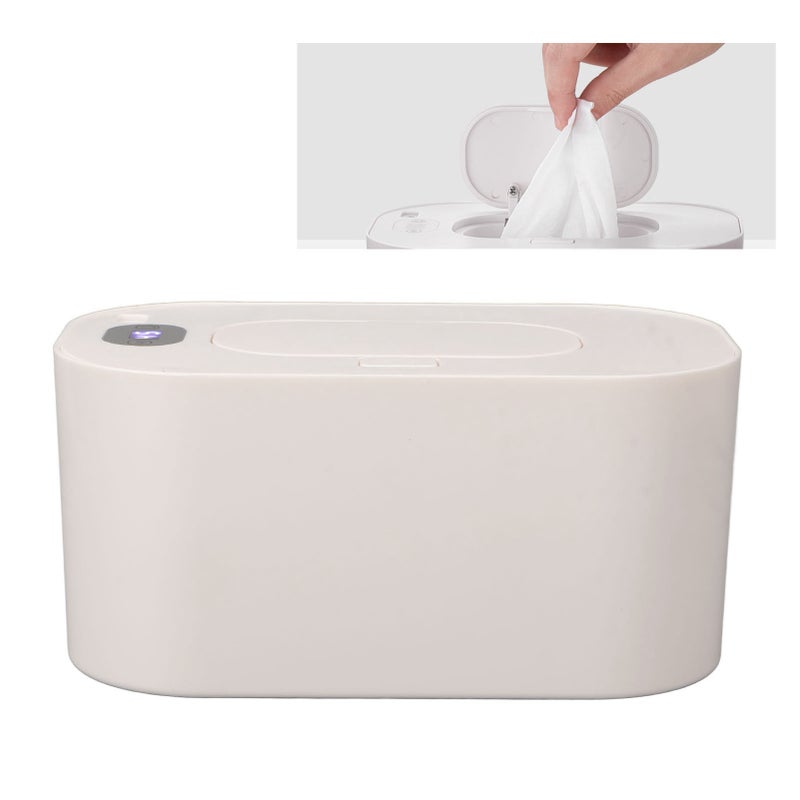 Wet Wipe Warmer Large Capacity LED Screen Portable Uniform Heating Adjustable Heated Wipes Dispenser - Image 2