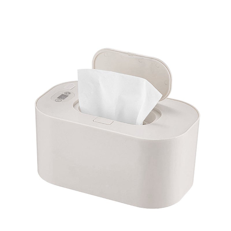 Wet Wipe Warmer Large Capacity LED Screen Portable Uniform Heating Adjustable Heated Wipes Dispenser - Image 3
