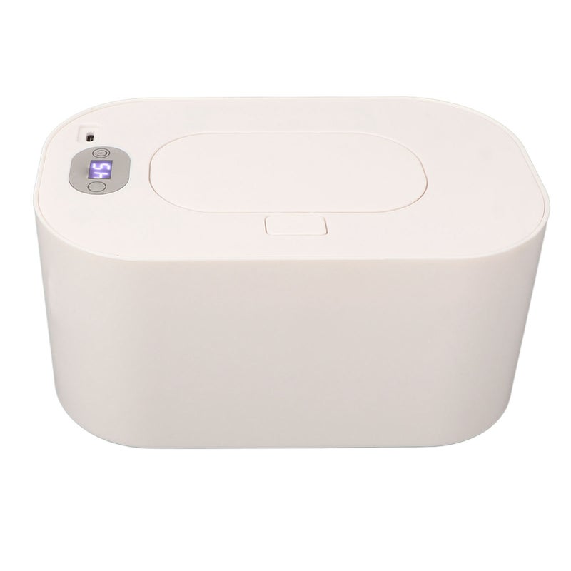 Wet Wipe Warmer Large Capacity LED Screen Portable Uniform Heating Adjustable Heated Wipes Dispenser - Image 4