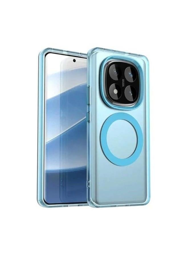 Clear Case Compatible with Xiaomi Redmi Note 14 Pro Plus, Mag-Safe, Shockproof High-Grade Protection, Yellowing Resistant, Magnetic Classic Hybrid 