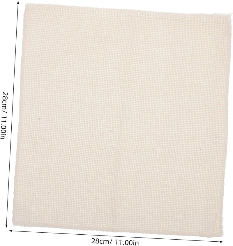 Uonlytech 4pcs Monks Cloth for Punch Needle Embroidery Fabric for Rug Tufting and Handwork for Beginners Creative Projects and Unique Designs - Image 2