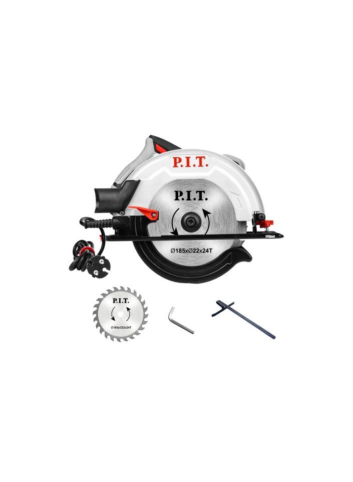 .P.I.T. منشار دائرى كهرباء (7)"  (185) مم (1400) وات PROF / PKS185-C3 - Image 3