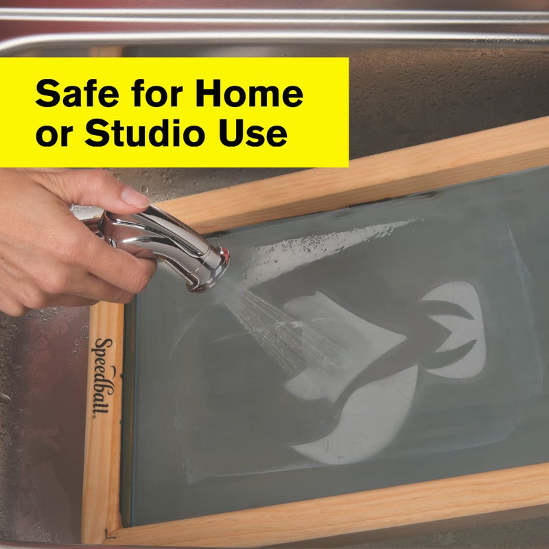 Speedball سبيدبول، 4564، حبر طباعة الشاشة القماشية، 8 أونصة سائلة، أخضر - Image 5