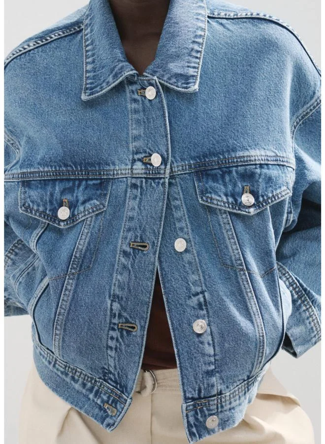 MANGO  Pockets denim jacket for Women | Best Price UAE