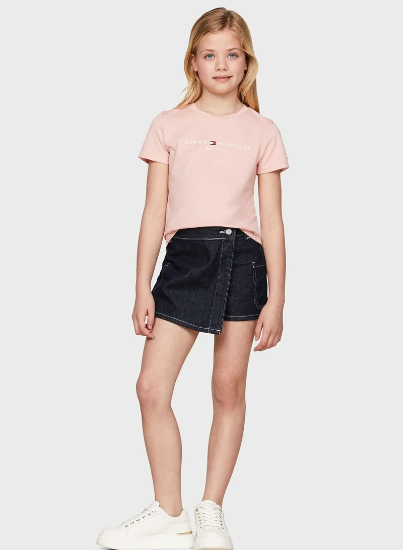 TOMMY HILFIGER Kids Logo T-Shirt