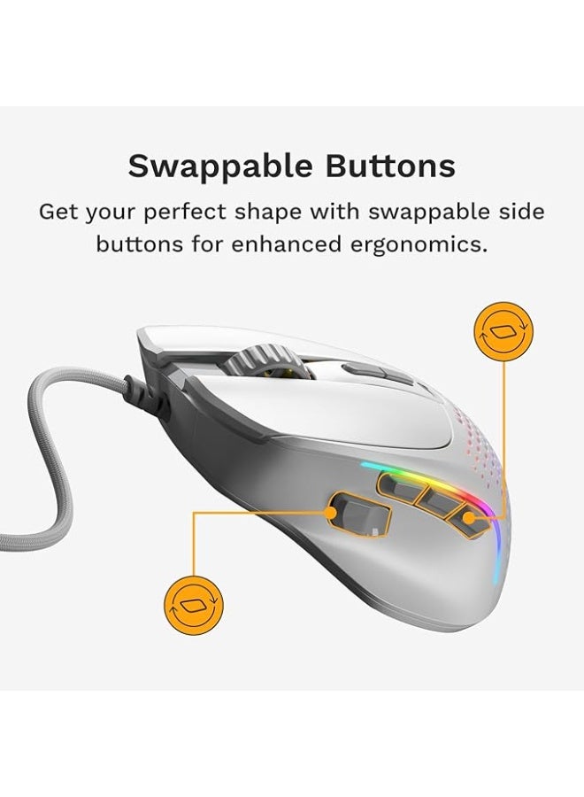 Glorious MOUSE GLORIOUS MODEL IV2 WIRED WHITE GLO-MS-IV2-W-WHT - Image 4