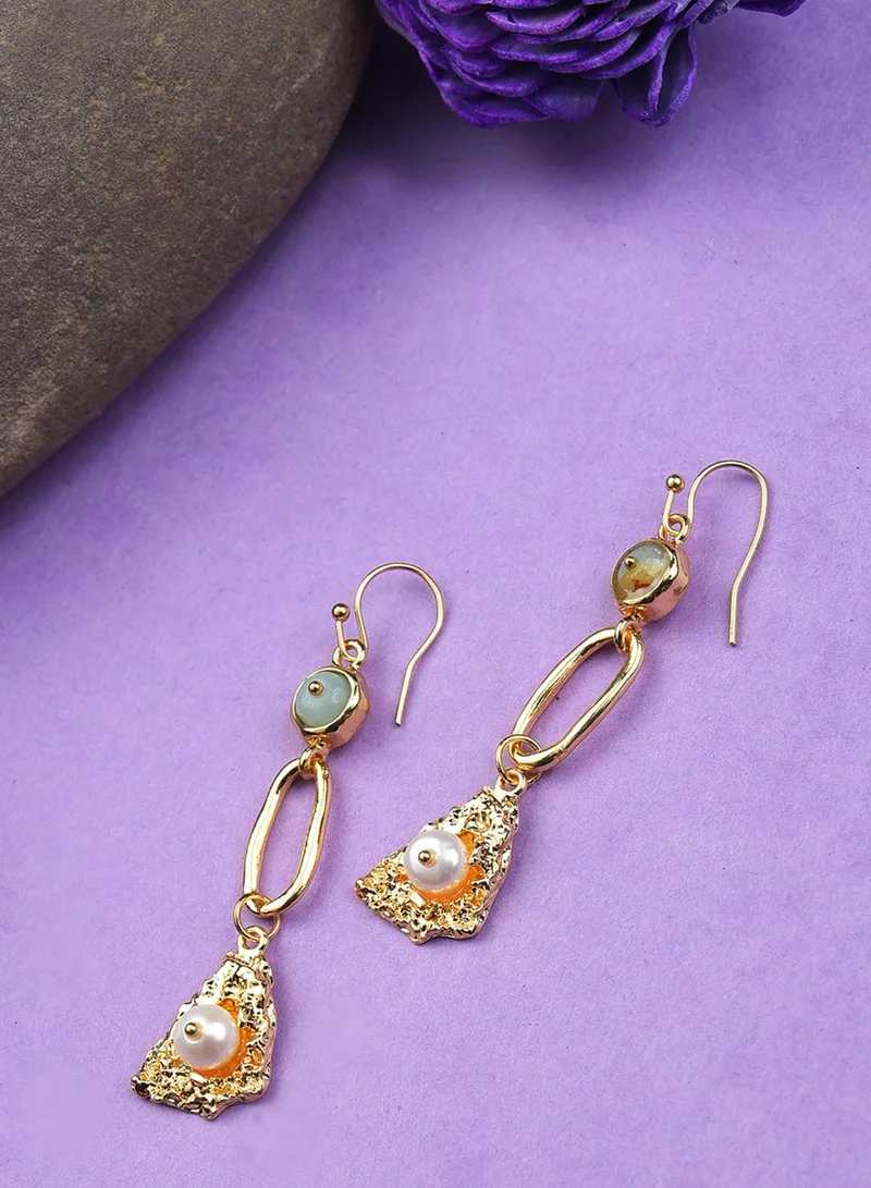 SOHI Contemporary Artificial Drop Earring Jewellery